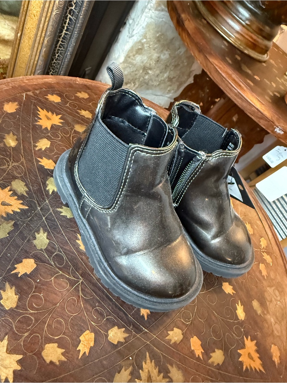 GAP Kids Black Chelsea Boots